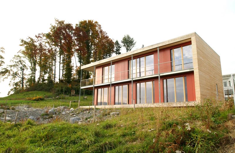 Einfamilienhaus Beinwil am See solarer Direktgewinn