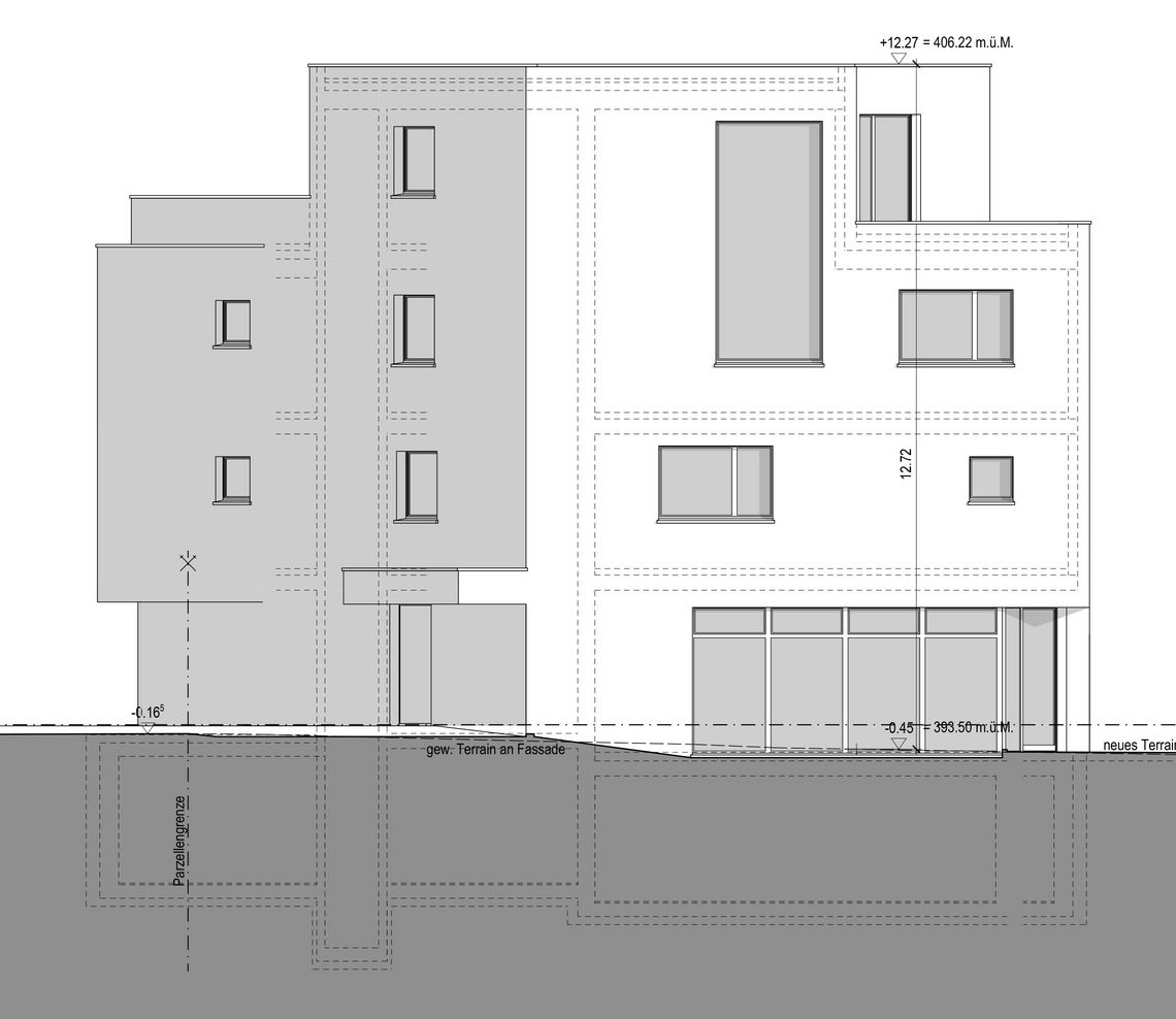 Fassade; Baueingabe